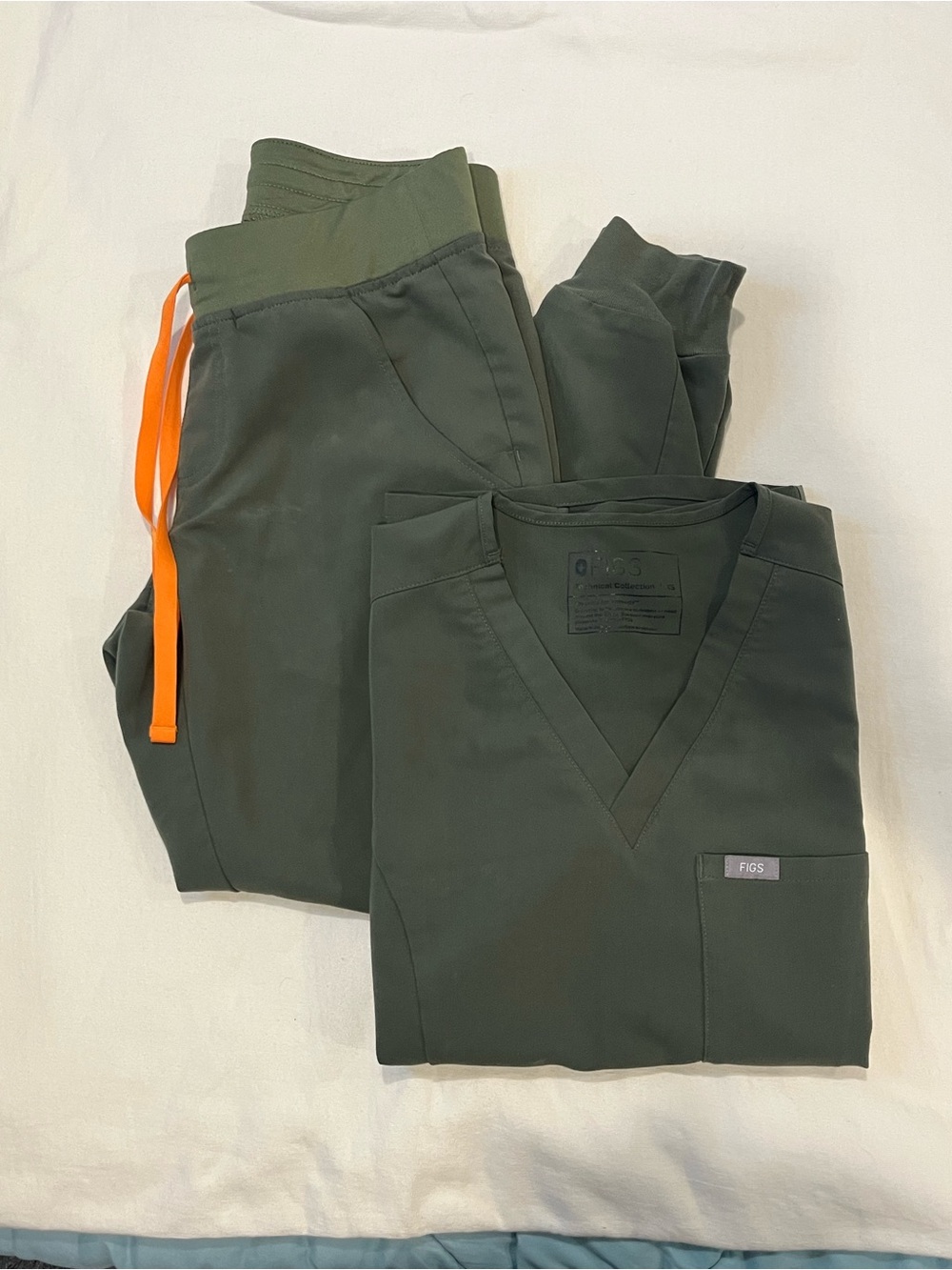 FIGS Scrub Set XS Moss